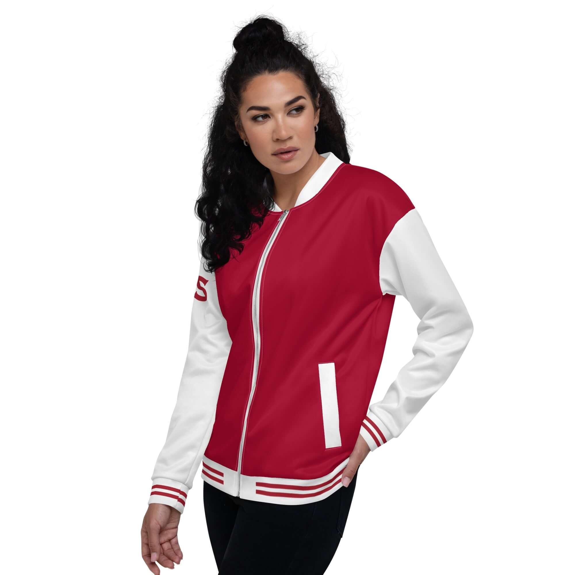 VIBES Jacke | COLLEGE (Rot) - Time Of Vibes