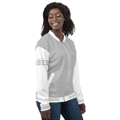 VIBES Jacke | COLLEGE (Silber) - Time Of Vibes