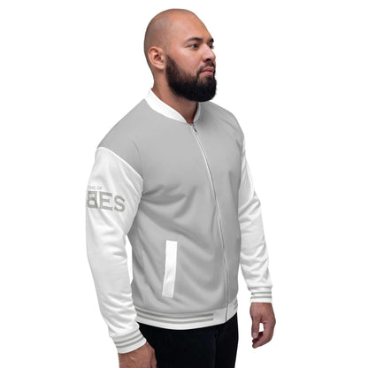 VIBES Jacke | COLLEGE (Silber) - Time Of Vibes