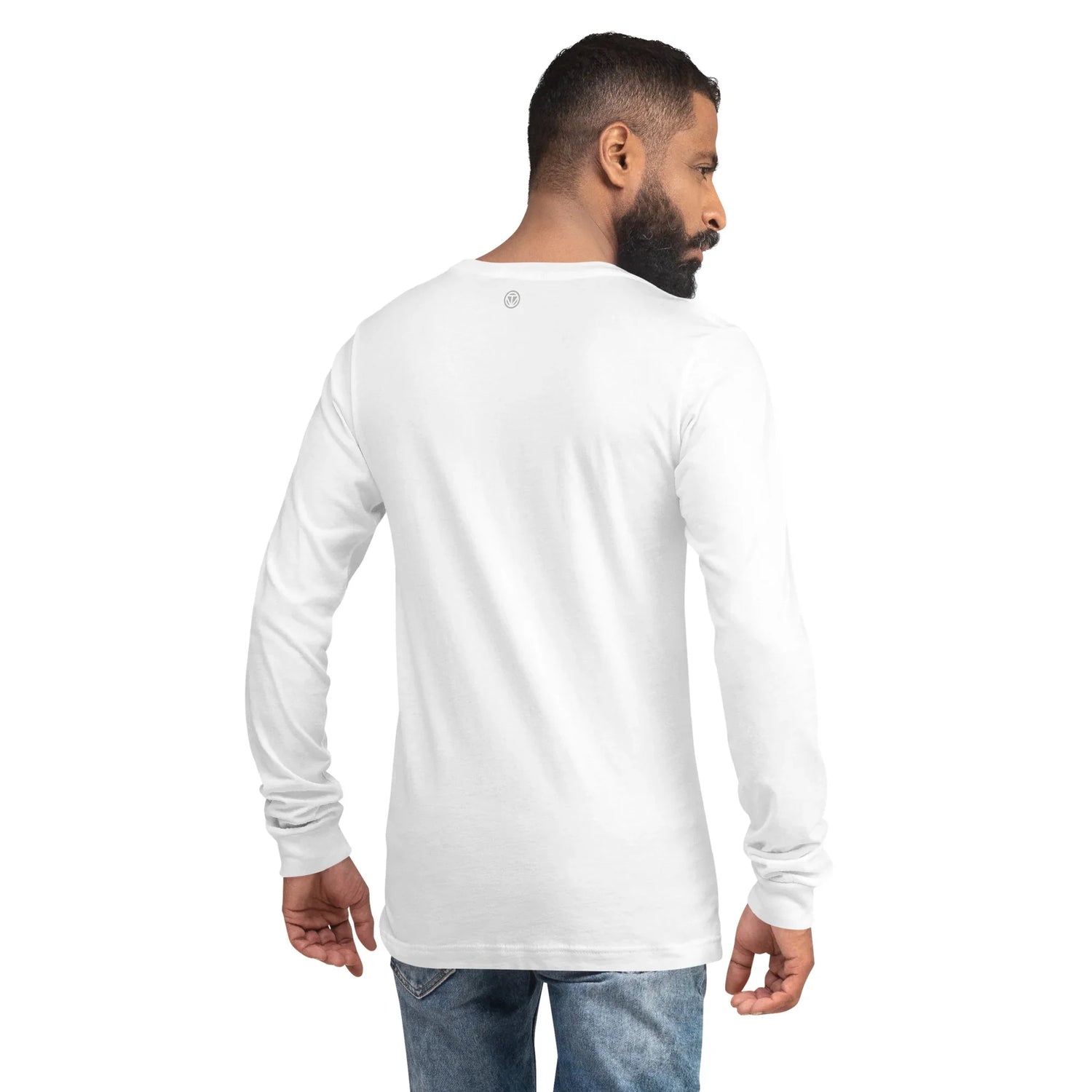 VIBES Langarmshirt TOV (Weiß/Grau) * Unisex - Time Of Vibes