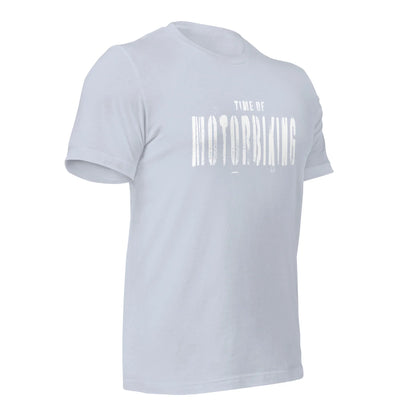 VIBES T-Shirt | MOTORBIKING (Hellblau/Weiß) * Unisex - Time Of Vibes