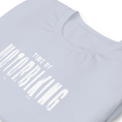 VIBES T-Shirt | MOTORBIKING (Hellblau/Weiß) * Unisex - Time Of Vibes