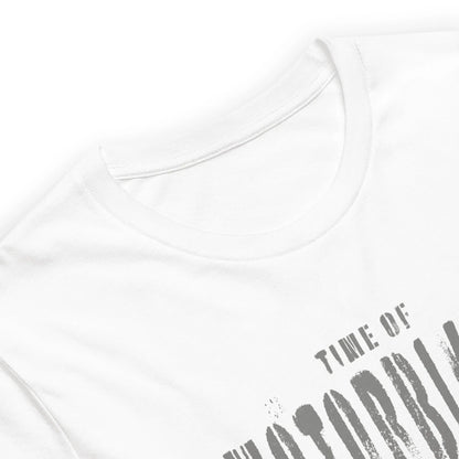 VIBES T-Shirt | MOTORBIKING (Weiß/Grau) * Unisex - Time Of Vibes