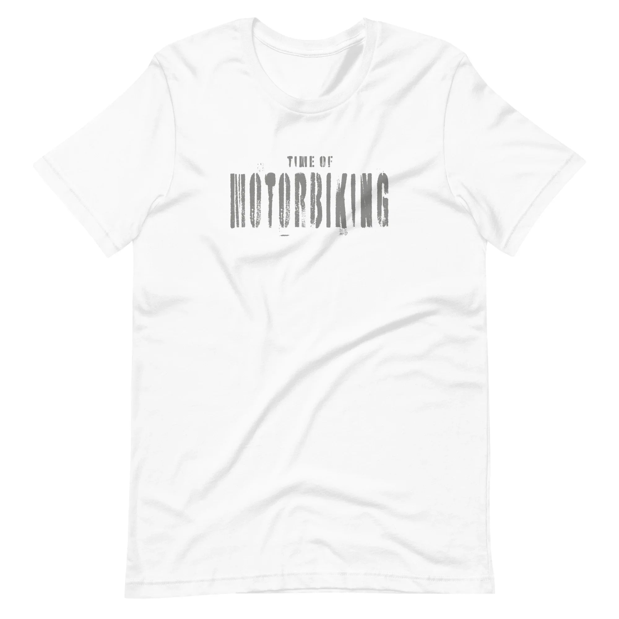 VIBES T-Shirt | MOTORBIKING (Weiß/Grau) * Unisex - Time Of Vibes