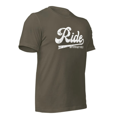 VIBES T-Shirt | RIDE (Armygrün/Weiß) * Unisex - Time Of Vibes