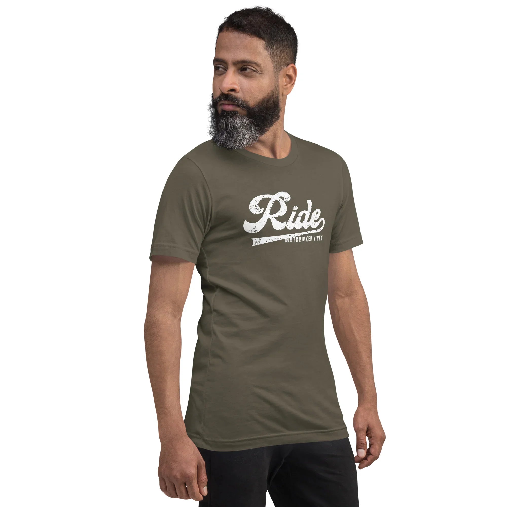 VIBES T-Shirt | RIDE (Armygrün/Weiß) * Unisex - Time Of Vibes