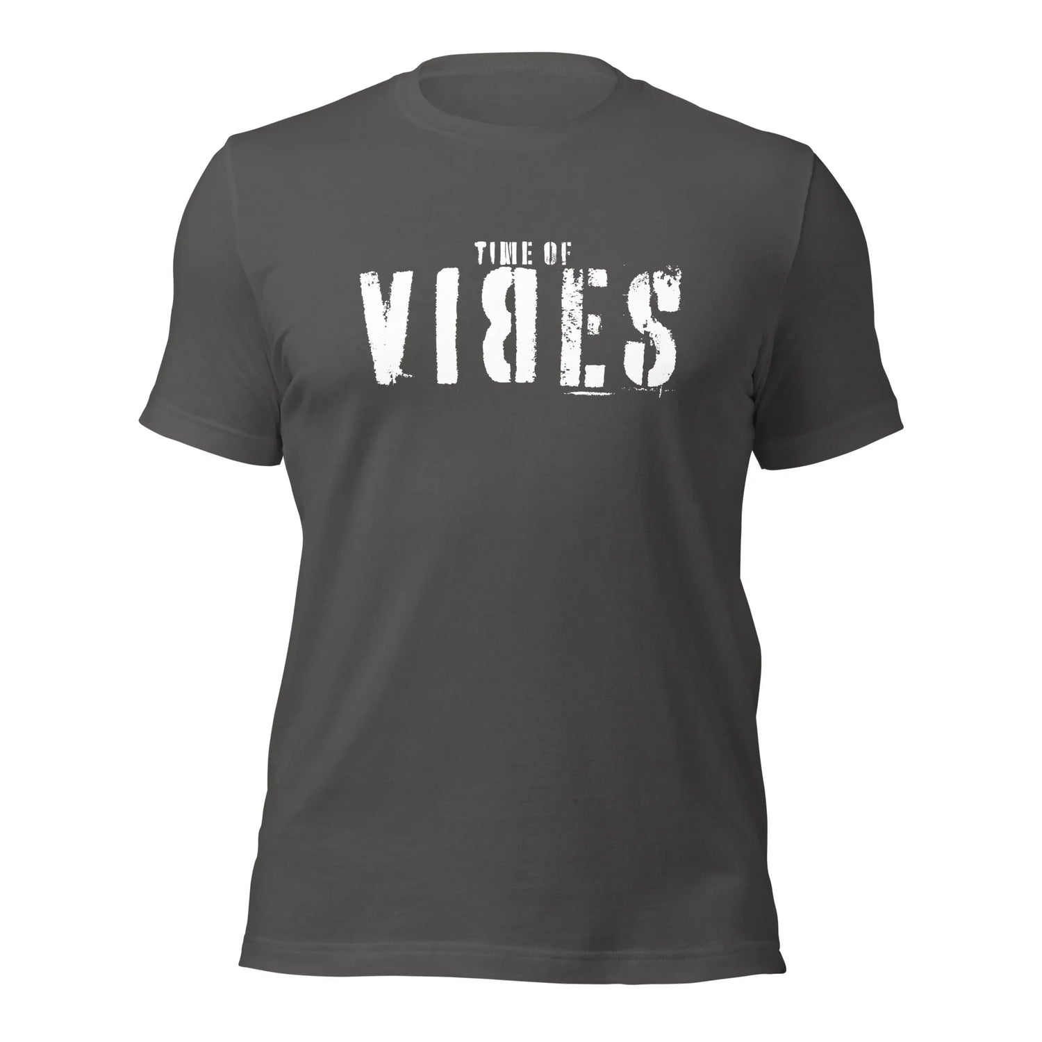 Graues T-Shirt mit weißem &