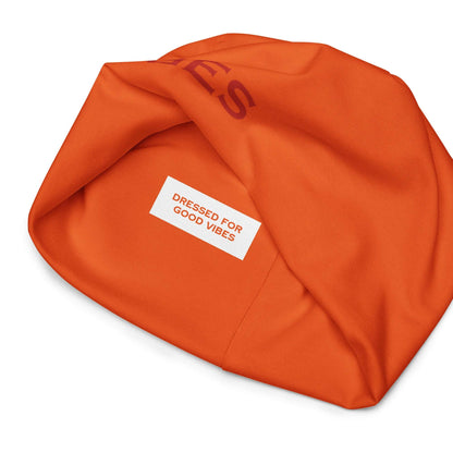 VIBES Beanie Unisex (Orange) - Time Of Vibes