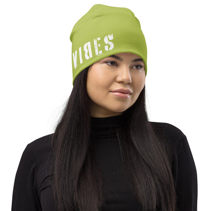 TOV Beanie | VIBES II (Grün/Weiß) * Unisex - Time Of Vibes