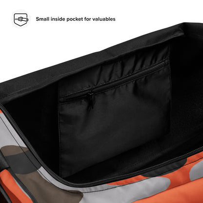 Detailansicht einer kleinen Innentasche mit Reißverschluss in einer personalisierten Tasche.