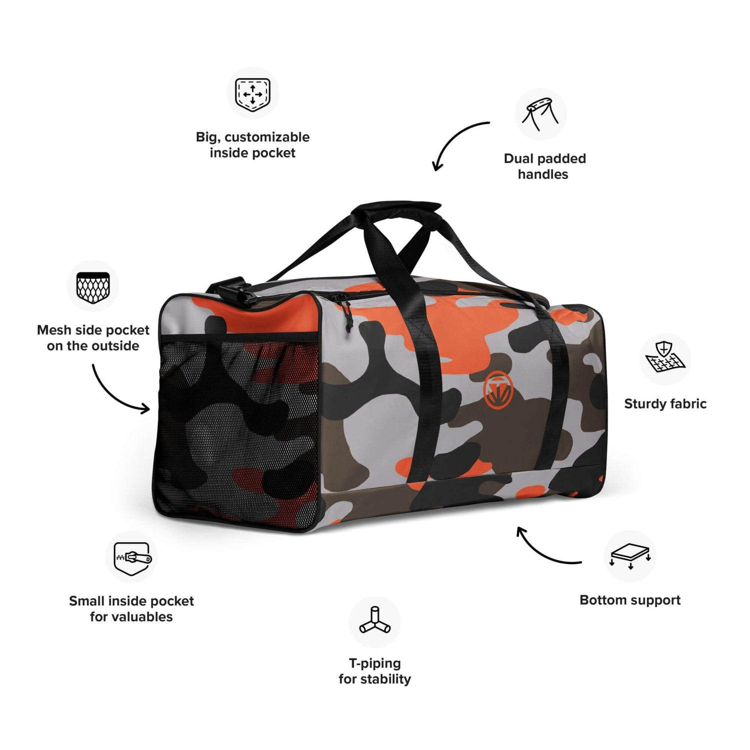 VIBES Reisetasche | CAMO - Time Of Vibes
