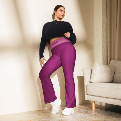 TOV Leggings mit Schlag | VIBES (Pink) - Time Of Vibes
