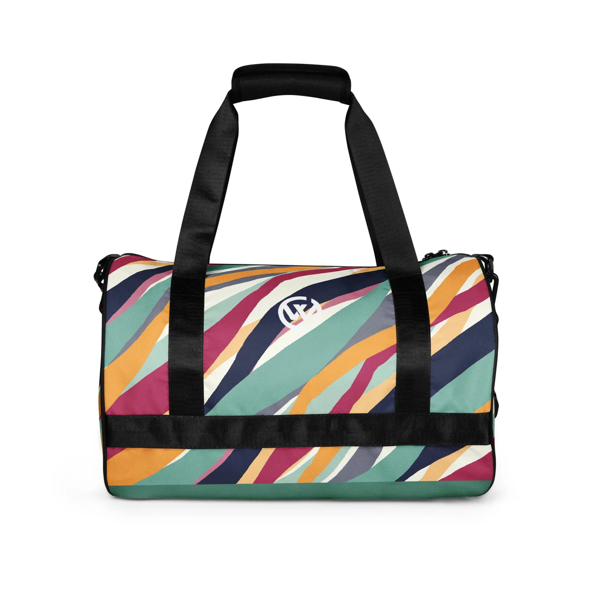 CREWILD Sporttasche COLORS mit buntem Wellenmuster und Tragegriffen
