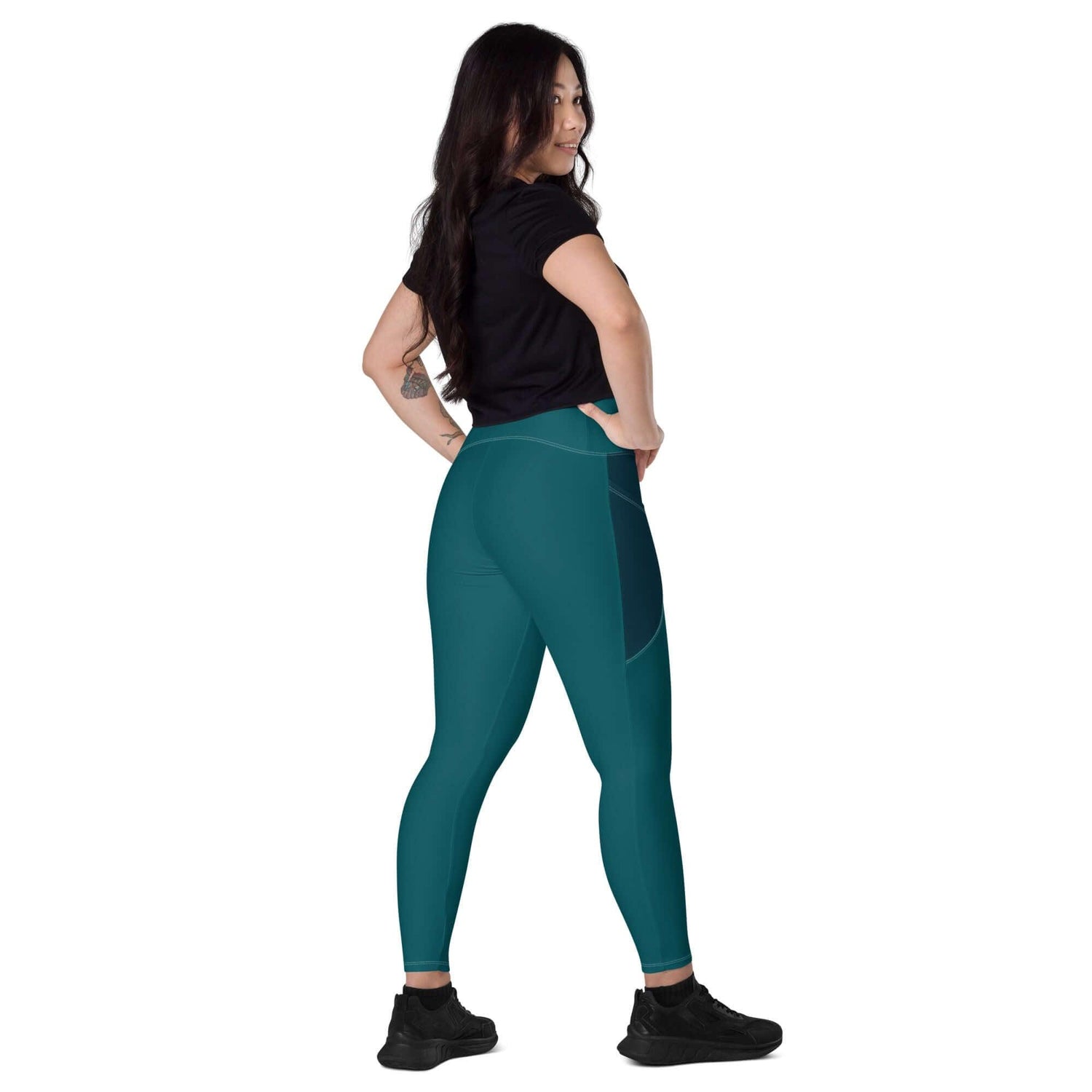 VIBES Leggings mit Taschen (Blau) - Time Of Vibes