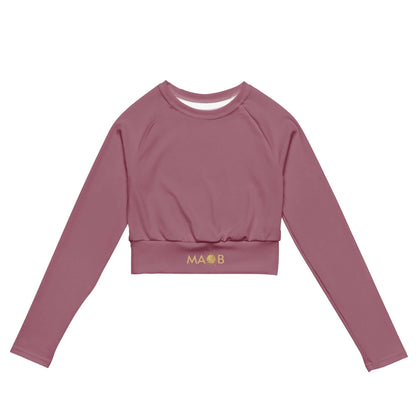 MAOB Langarm Crop-Top | LUFT - Time Of Vibes