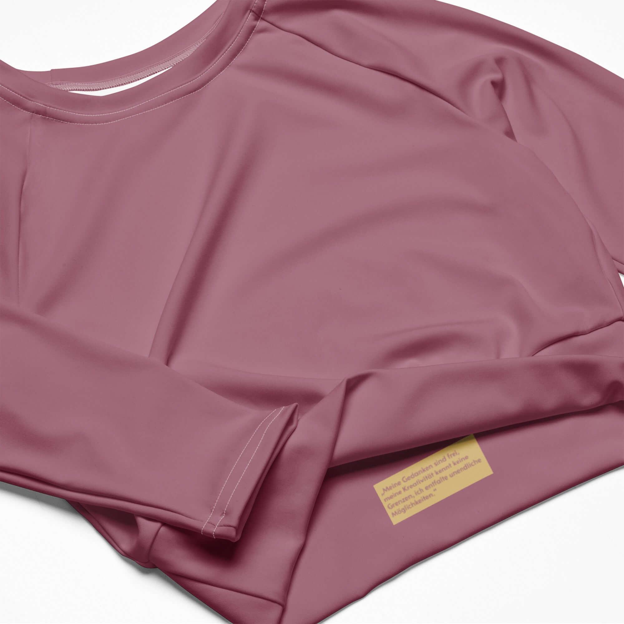 MAOB Langarm Crop-Top | LUFT - Time Of Vibes