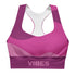 TOV Langer Sport BH | ABSTRAKT (Pink) - Time Of Vibes