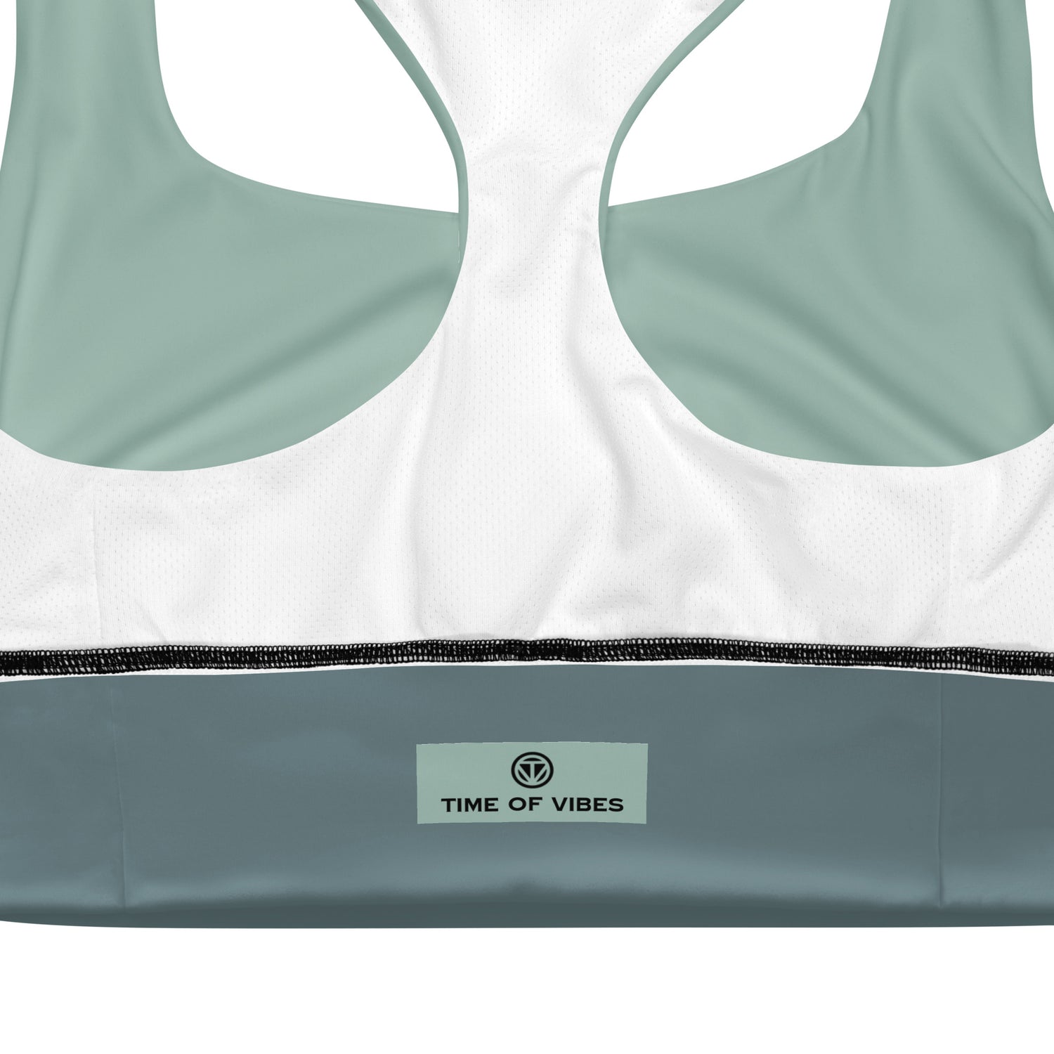 TOV Langer Sport-BH | VIBES (Graublau) - Time Of Vibes