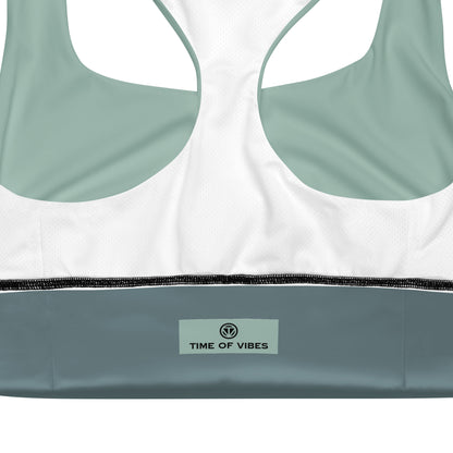 TOV Langer Sport-BH | VIBES (Graublau) - Time Of Vibes