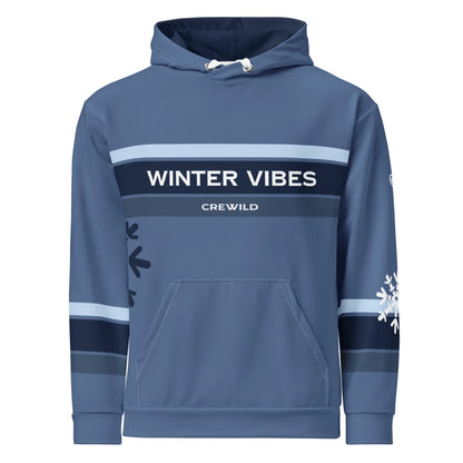 Blauer Unisex CREWILD Hoodie mit &