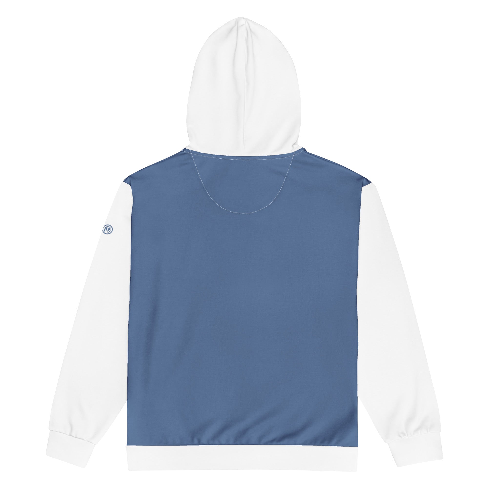 TOV Zip-Hoodie | VIBES II (Mittelblau/Weiß) * Unisex - Time Of Vibes