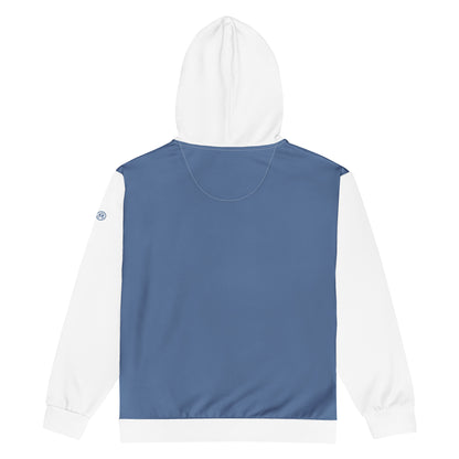 TOV Zip-Hoodie | VIBES II (Mittelblau/Weiß) * Unisex - Time Of Vibes