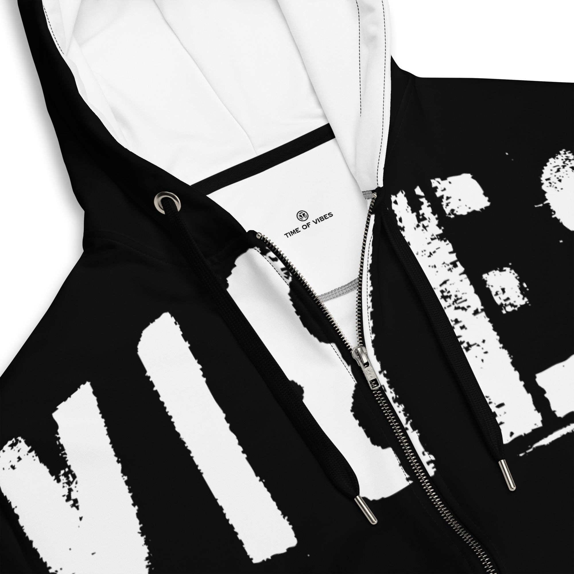 TOV Zip-Hoodie | VIBES II (Schwarz) * Unisex - Time Of Vibes