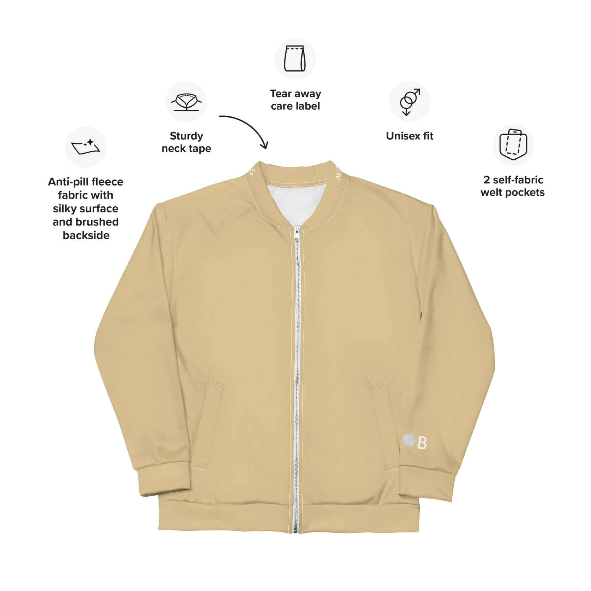MAOB Yoga Sportjacke | Lebensblume - Time Of Vibes