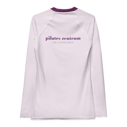 PILATES ZENTRUM Rash-Guard * Damen - Time Of Vibes