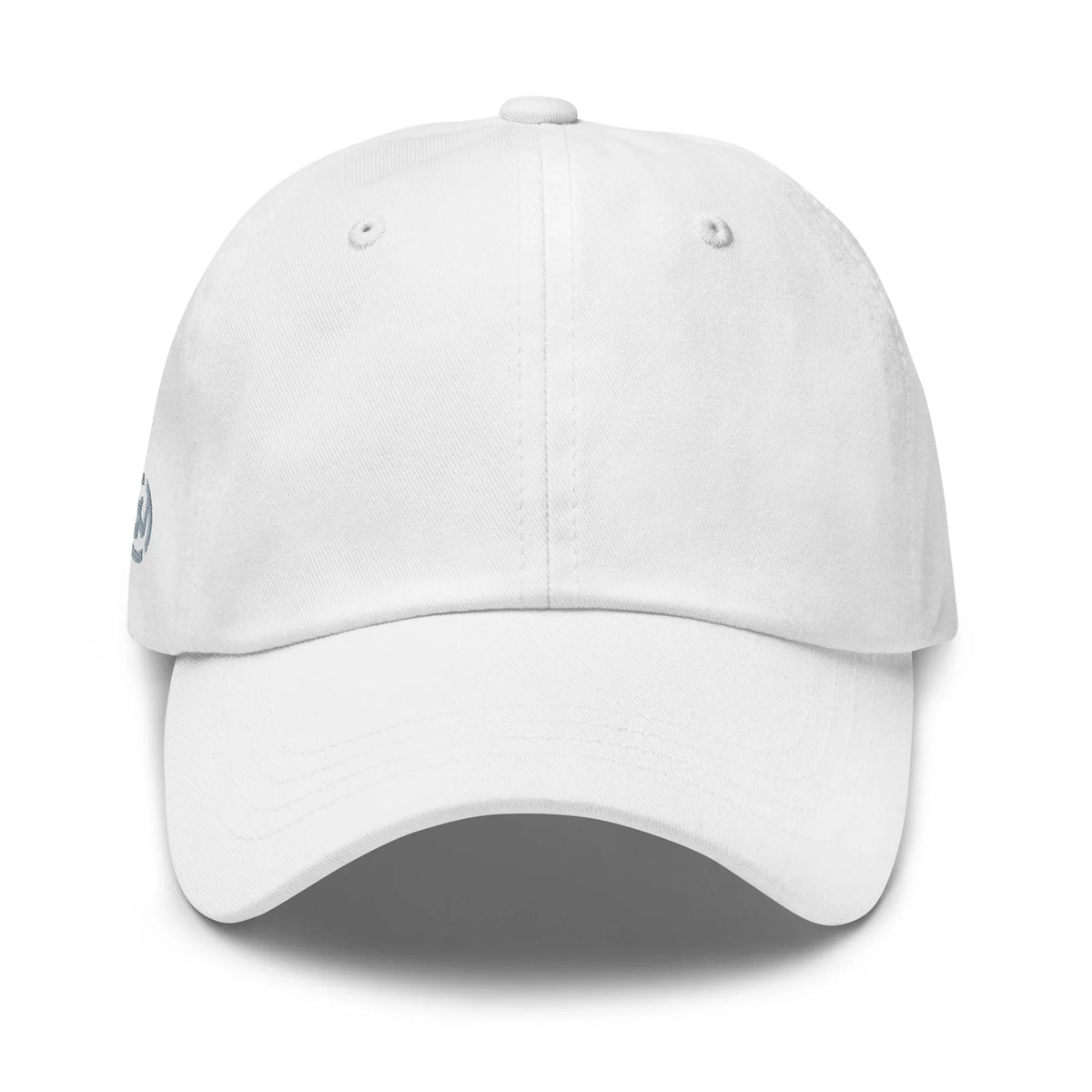 Weiße CREWILD Baseball Cap mit Good-Vibes Design