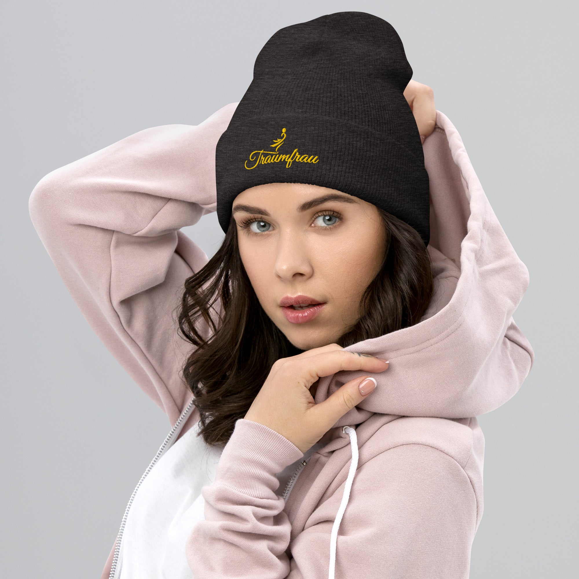 TOV Stoff-Beanie | TRAUMFRAU (viele Farben) - Time Of Vibes