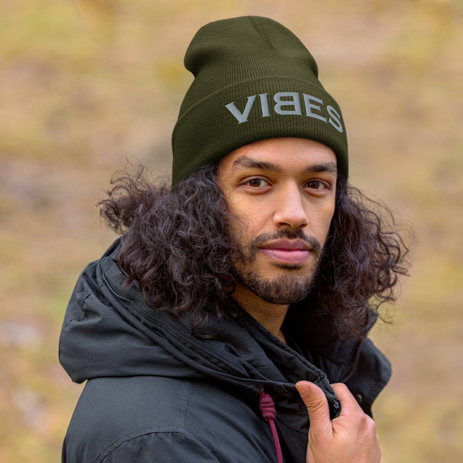 TOV Mütze | VIBES (viele Farben - Grau Bestickt) * Unisex - Time Of Vibes