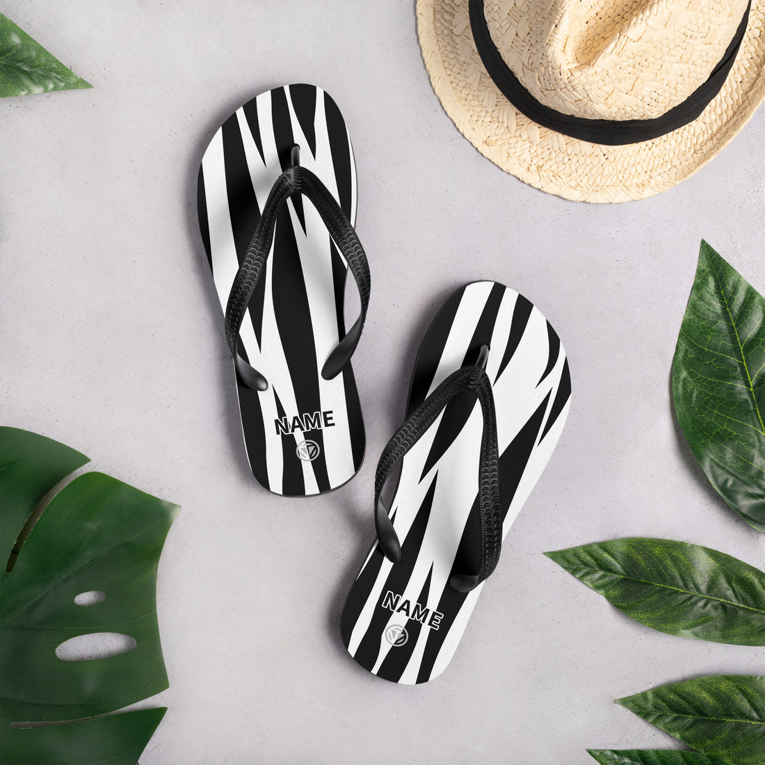 Flip-Flop JUNGLE * Personalisierbar - Time Of Vibes