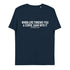 VIBES Bio-Baumwoll T-Shirt Herren | CURVE (Dunkelblau) - Time Of Vibes