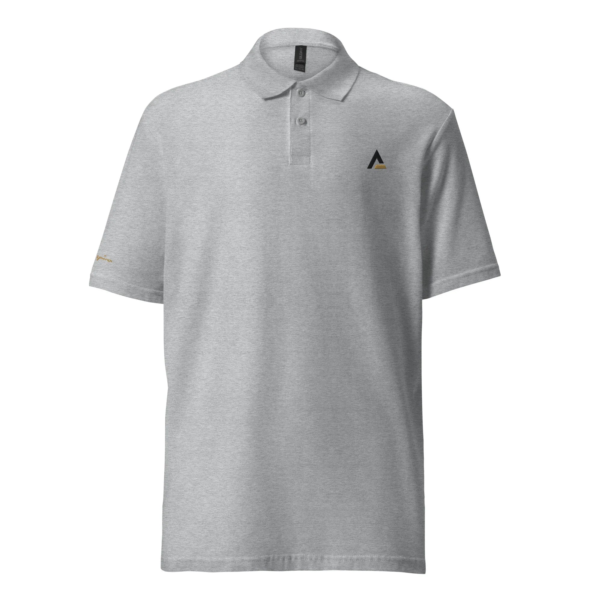 Unisex Piqué-Poloshirt (Grau) - Time Of Vibes