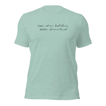 Kochschein T-Shirt | KOCHEN-IST-KUNST - viele Farben * Unisex - Time Of Vibes