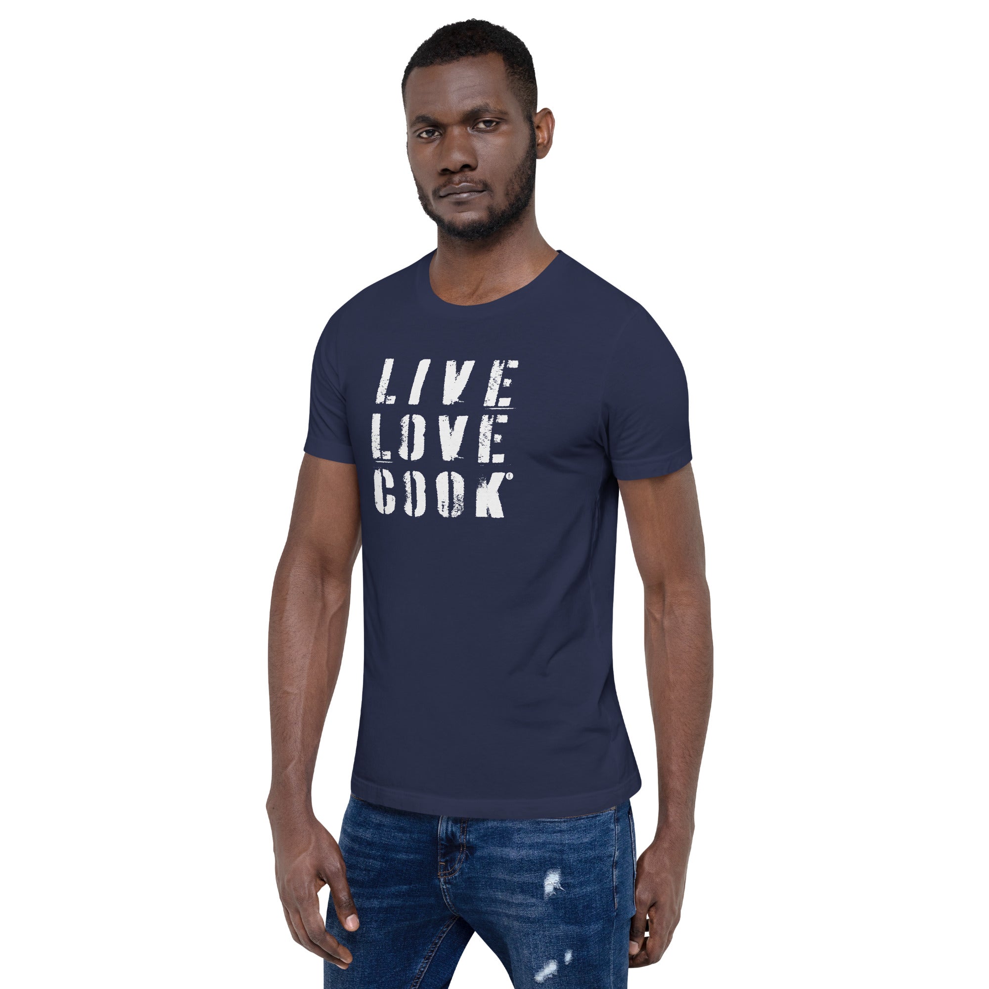 Kochschein T-Shirt | LIVE-LOVE-COOK - viele Farben * Unisex - Time Of Vibes