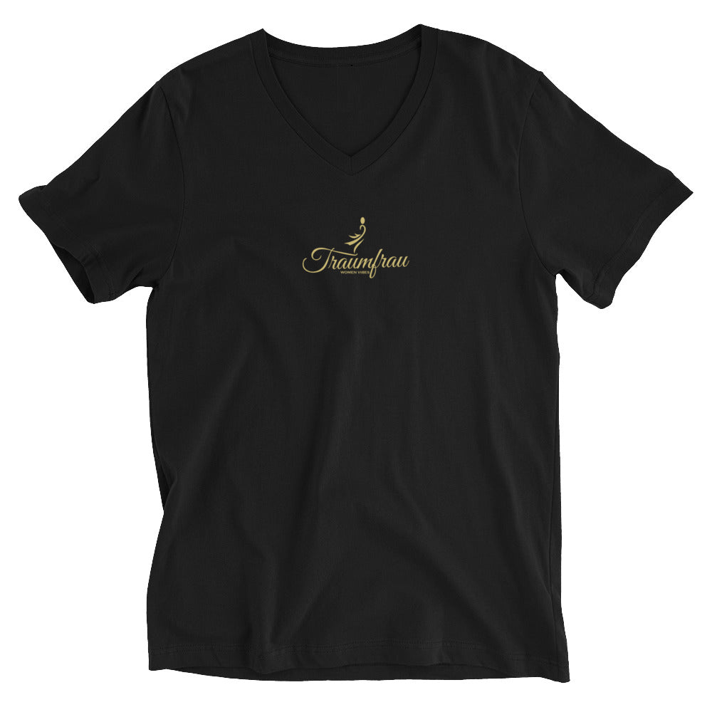 TOV T-Shirt mit V-Ausschnitt | TRAUMFRAU - Time Of Vibes