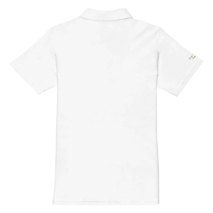 Piqué-Poloshirt für Damen (Weiß) - Time Of Vibes