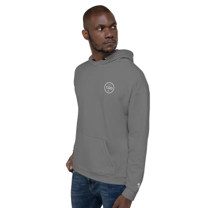 HOTEL LÜN Hoodie (Grau-Grau-Schwarz) - Time Of Vibes