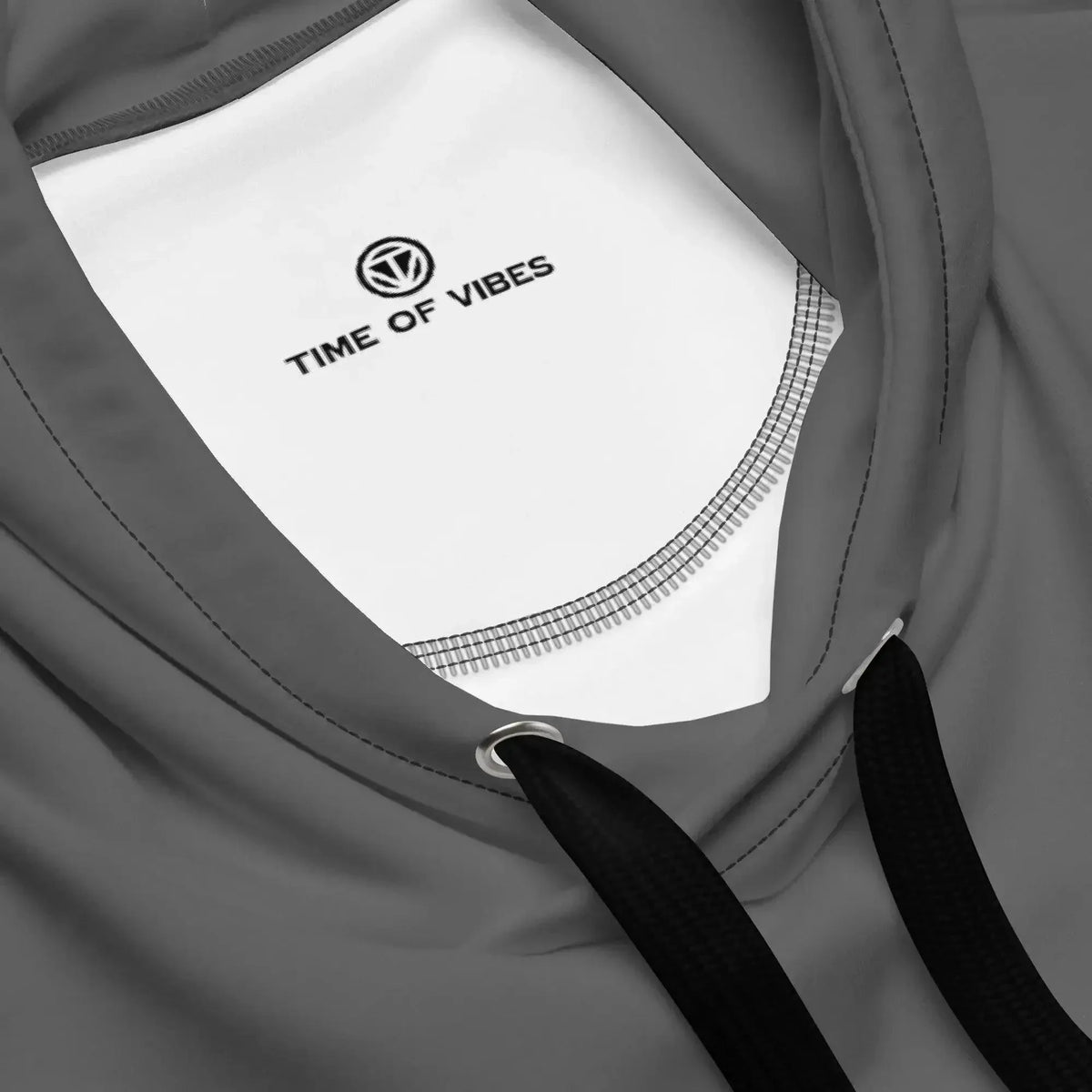 HOTEL LÜN Hoodie (Grau-Grau-Schwarz) - Time Of Vibes