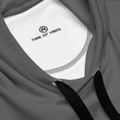 HOTEL LÜN Hoodie (Grau-Grau-Schwarz) - Time Of Vibes