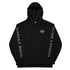 Schwarzer Unisex Hoodie mit Harley Bros. Schriftzug an den Ärmeln und kleinem Logo vorn