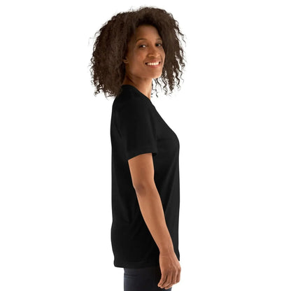 HOTEL LÜN T-Shirt Bestickt Unisex (Schwarz) - Time Of Vibes