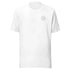 HOTEL LÜN Unisex-T-Shirt Bestickt (Weiß) - Time Of Vibes